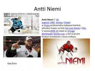antti niemi