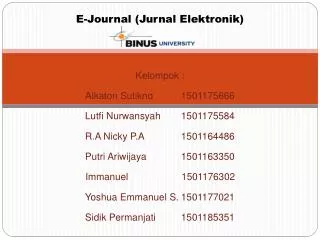 e journal jurnal elektronik