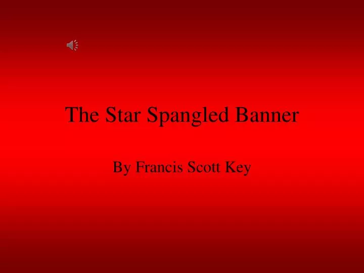 the star spangled banner