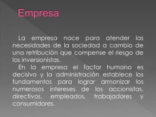 empresa