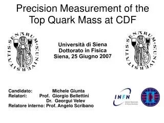 Precision Measurement of the Top Quark Mass at CDF
