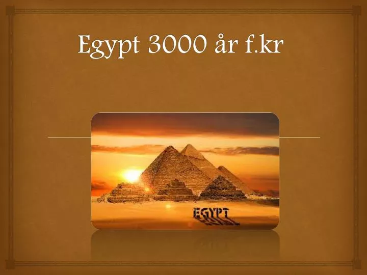 egypt 3000 r f kr
