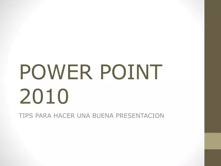 power point 2010