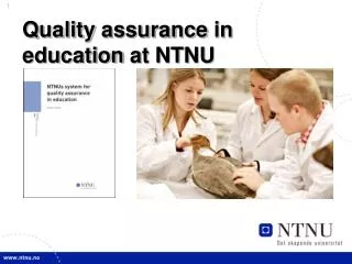 Quality assurance in education at NTNU