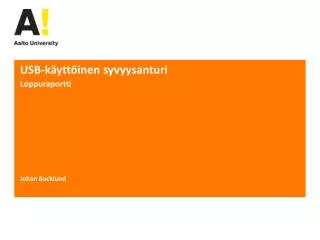 usb k ytt inen syvyysanturi