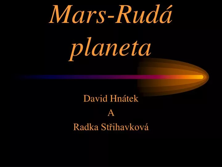 mars rud planeta