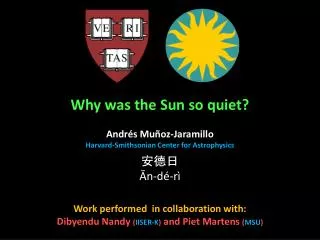 Why was the Sun so quiet?