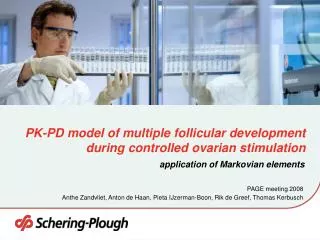 PK-PD model of multiple follicular development during controlled ovarian stimulation