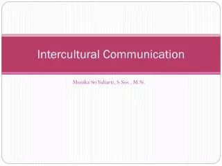 Intercultural Communication