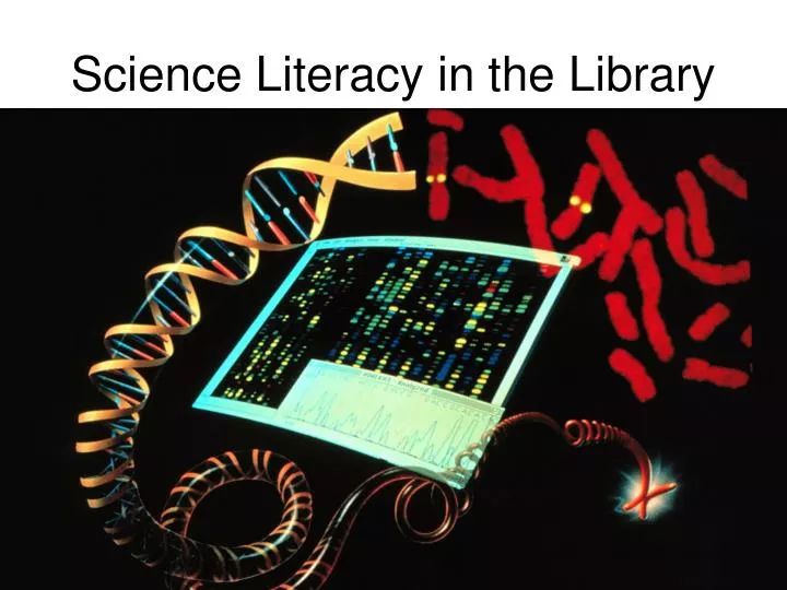 science literacy in the library