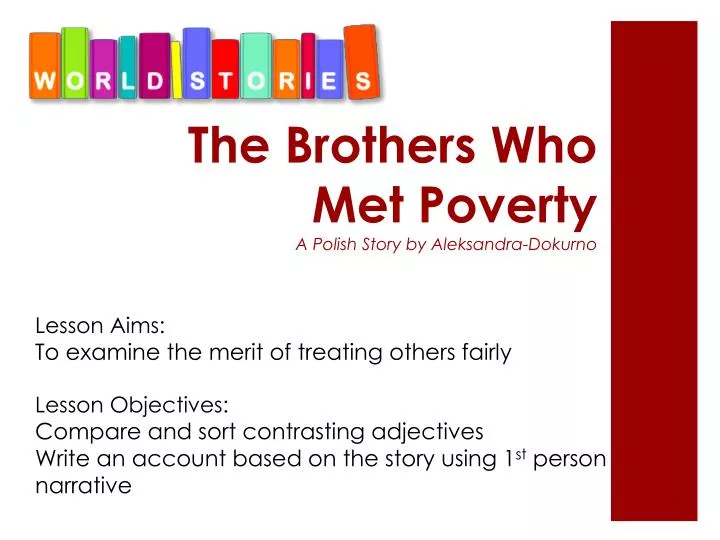 the brothers who met poverty a polish story by aleksandra dokurno