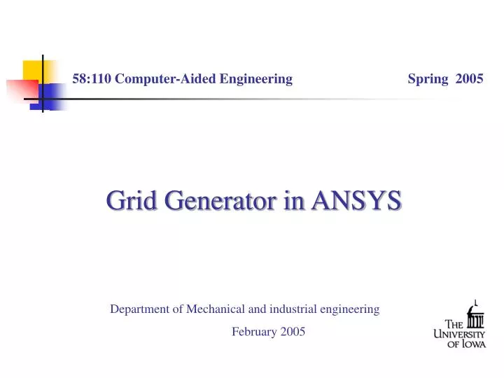 grid generator in ansys