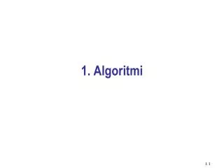 1 algoritmi