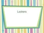 Lockers - slide 1