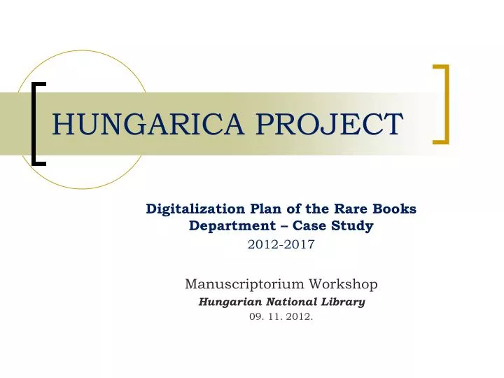 hungarica project