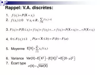 rappel v a discr tes
