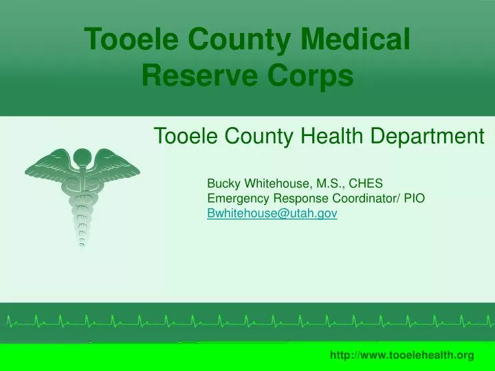 tooele county medical reserve corps