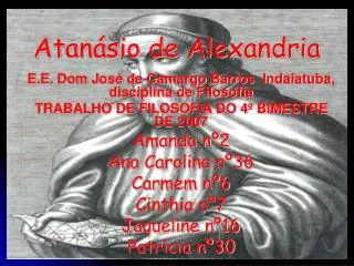 atan sio de alexandria