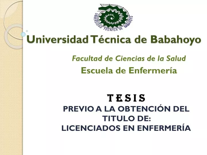 universidad t cnica de babahoyo