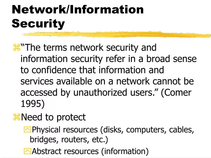 network information security