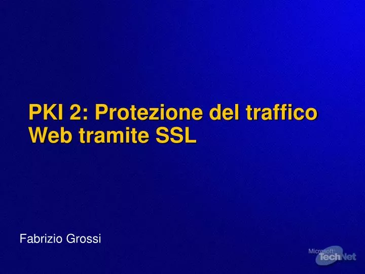 pki 2 protezione del traffico web tramite ssl