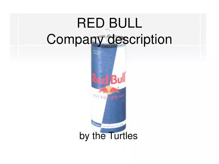 red bull company description