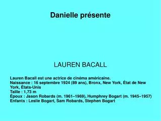 lauren bacall