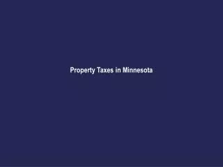Property Taxes in Minnesota