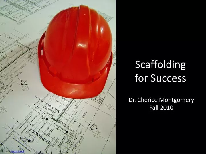 scaffolding for success