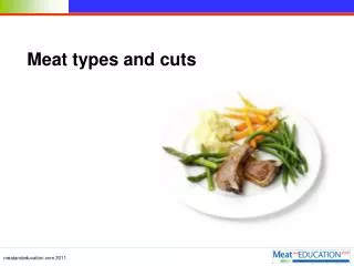 Meat types and cuts
