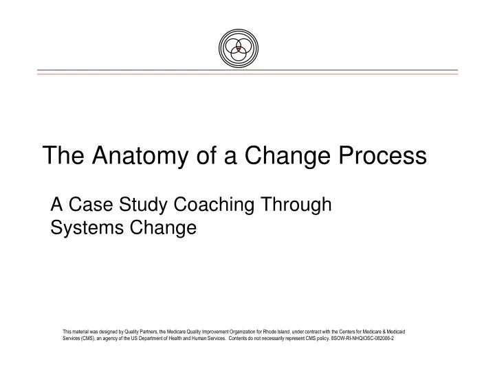 the anatomy of a change process