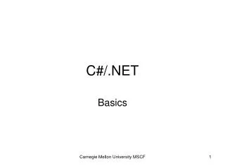 C#/.NET