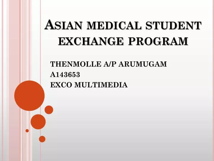 asian medical student exchange program