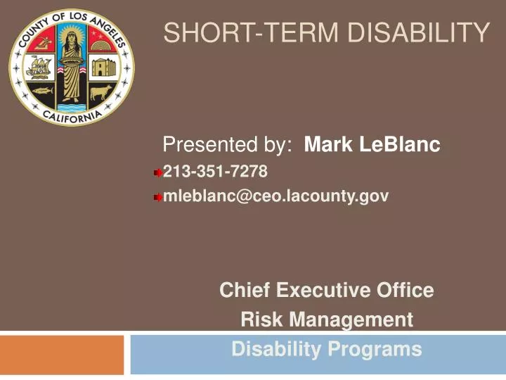 short term disability