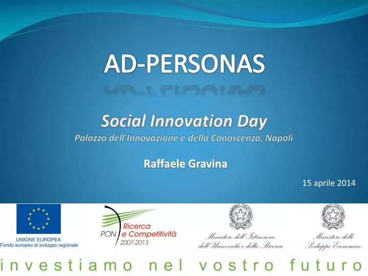 social innovation day palazzo dell innovazione e della conoscenza napoli