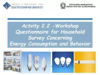 actvity 2 2 workshop questionnaire for household survey concerning energy consumption and behavior