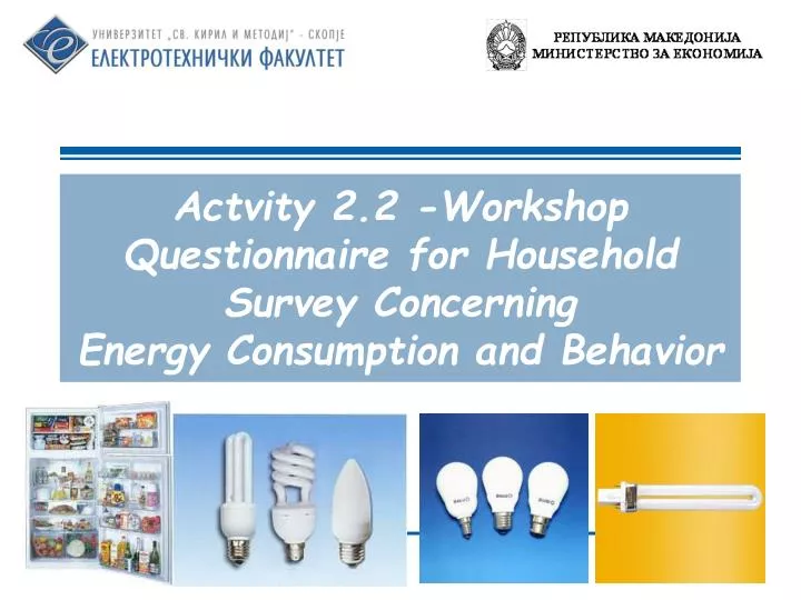 actvity 2 2 workshop questionnaire for household survey concerning energy consumption and behavior