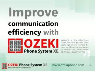 Improve communication efficiency with