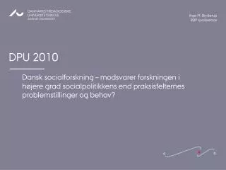 dpu 2010