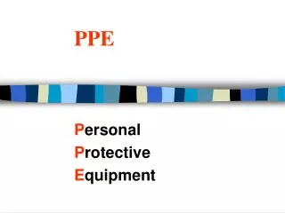 PPE