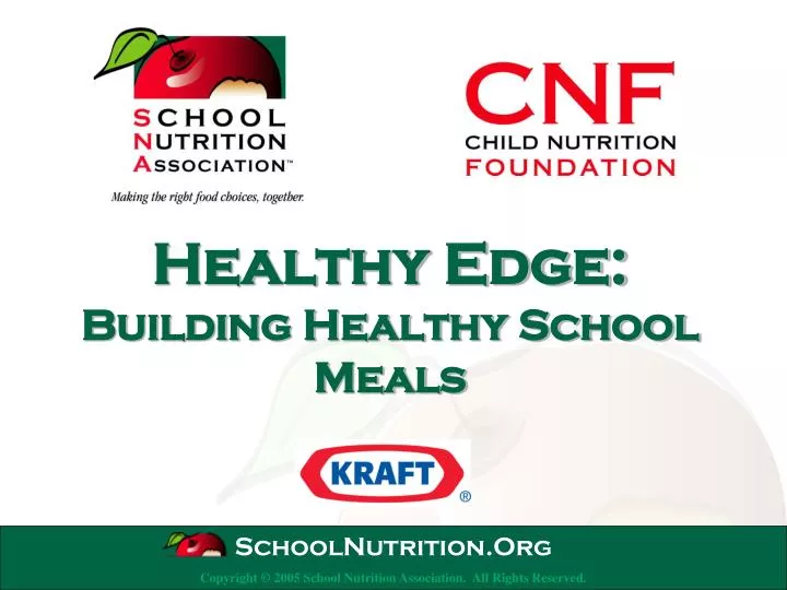 healthy edge building healthy school meals