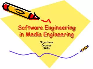 Software Engineering in Media Engineering