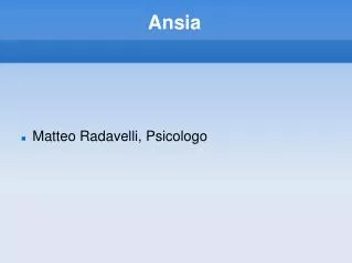 ansia