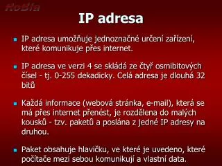 ip adresa