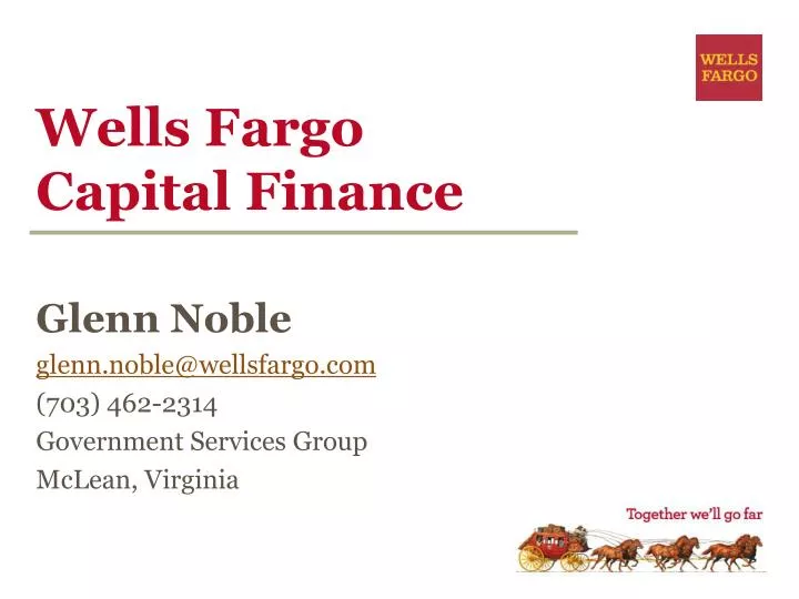 wells fargo capital finance