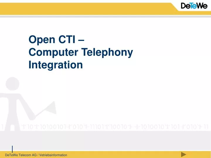 open cti computer telephony integration