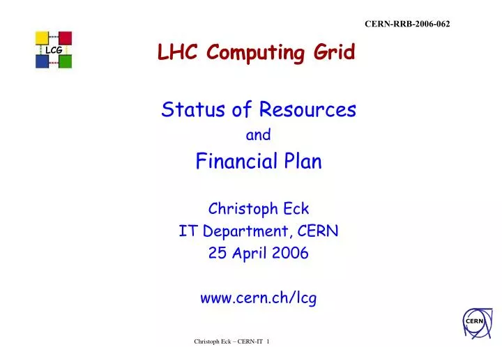 lhc computing grid