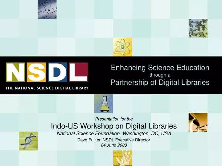 enhancing science education through a partnership of digital libraries