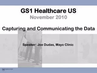 GS1 Healthcare US November 2010