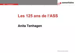 les 125 ans de l ass